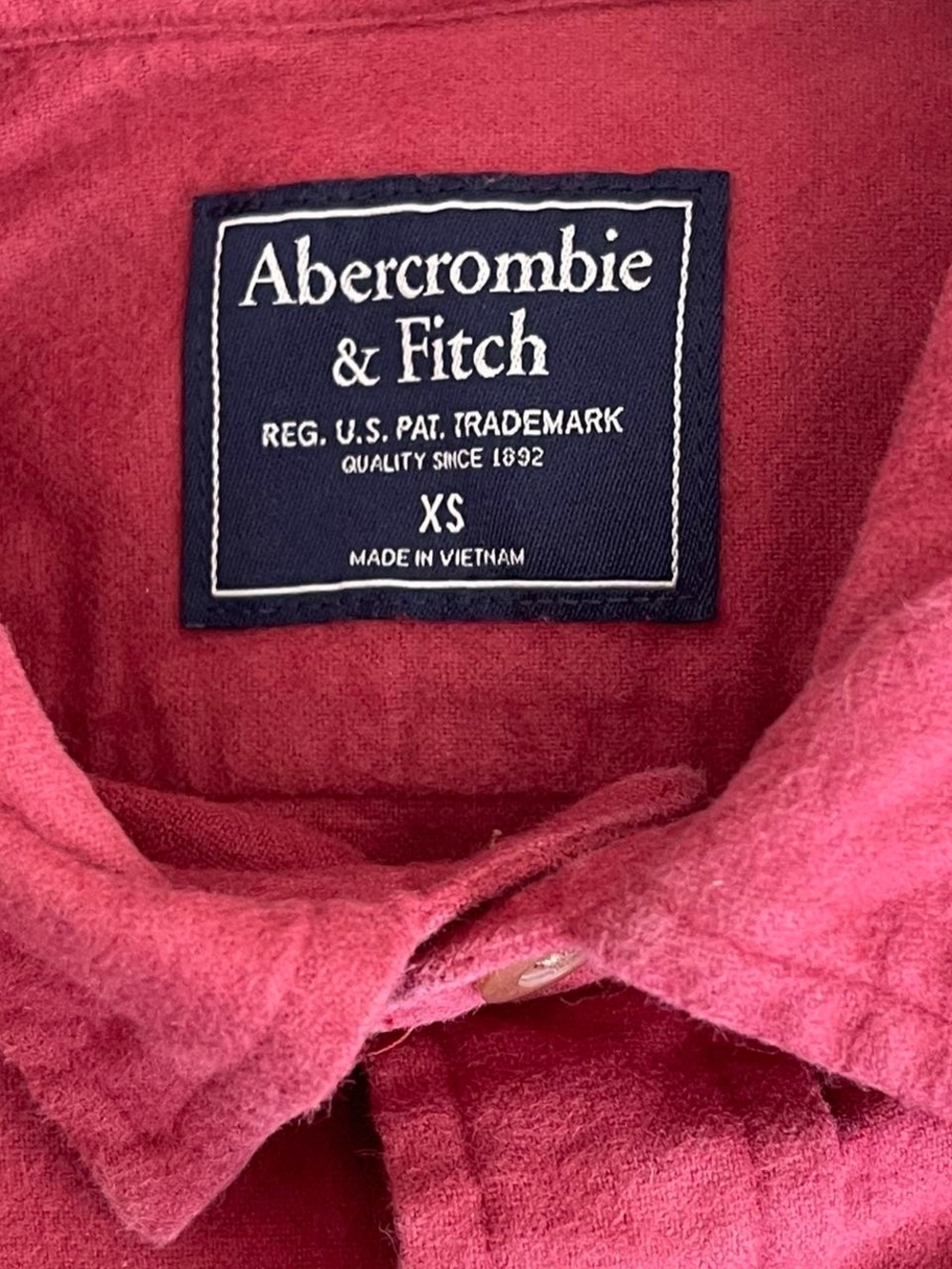 Abercrombie & Fitch Men's Flannel Shirt - Picture 7 of 7